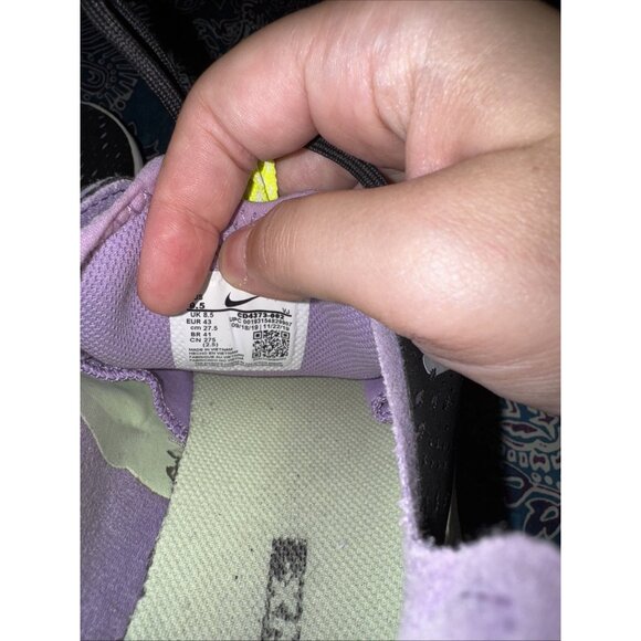 Nike React Vision Gravity Purple Black CD4373-002 Men’s 9.5 - Picture 11 of 14